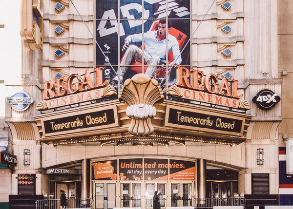 Regal Cinemas’ parent, crippled by the pandemic, files for bankruptcy