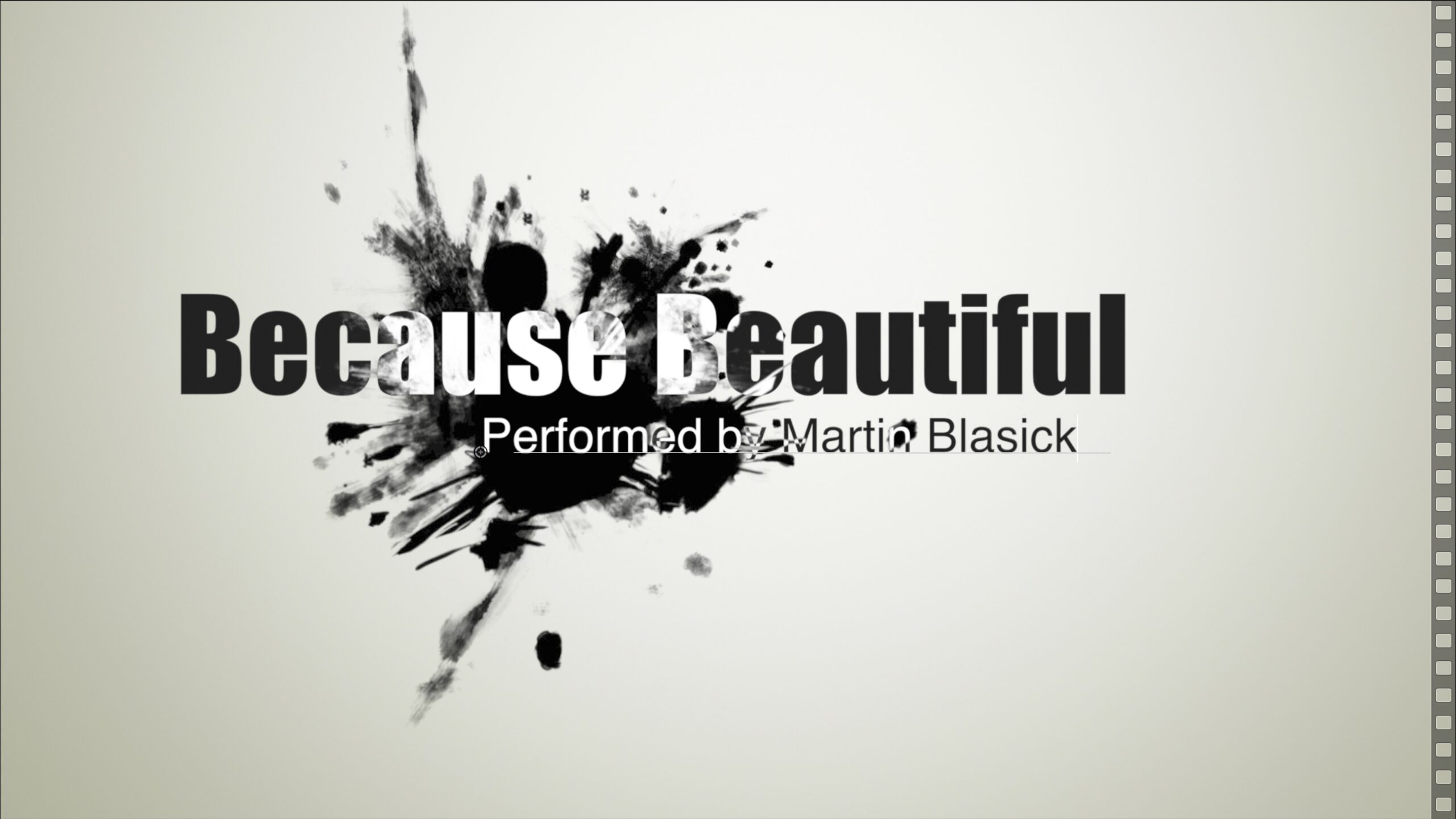 Because Beautiful