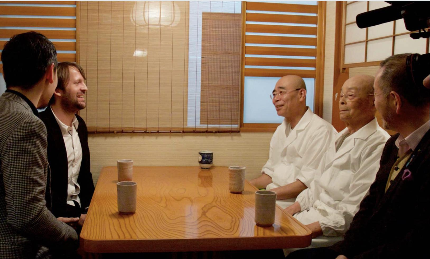 Jiro Ono and René Redzepi Have a Cup of Tea
