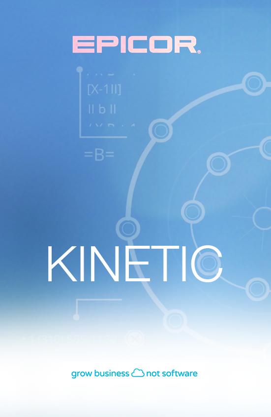 Epicor Kinetic