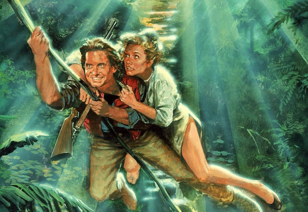 ROMANCING THE STONE Opens 3/30/1984