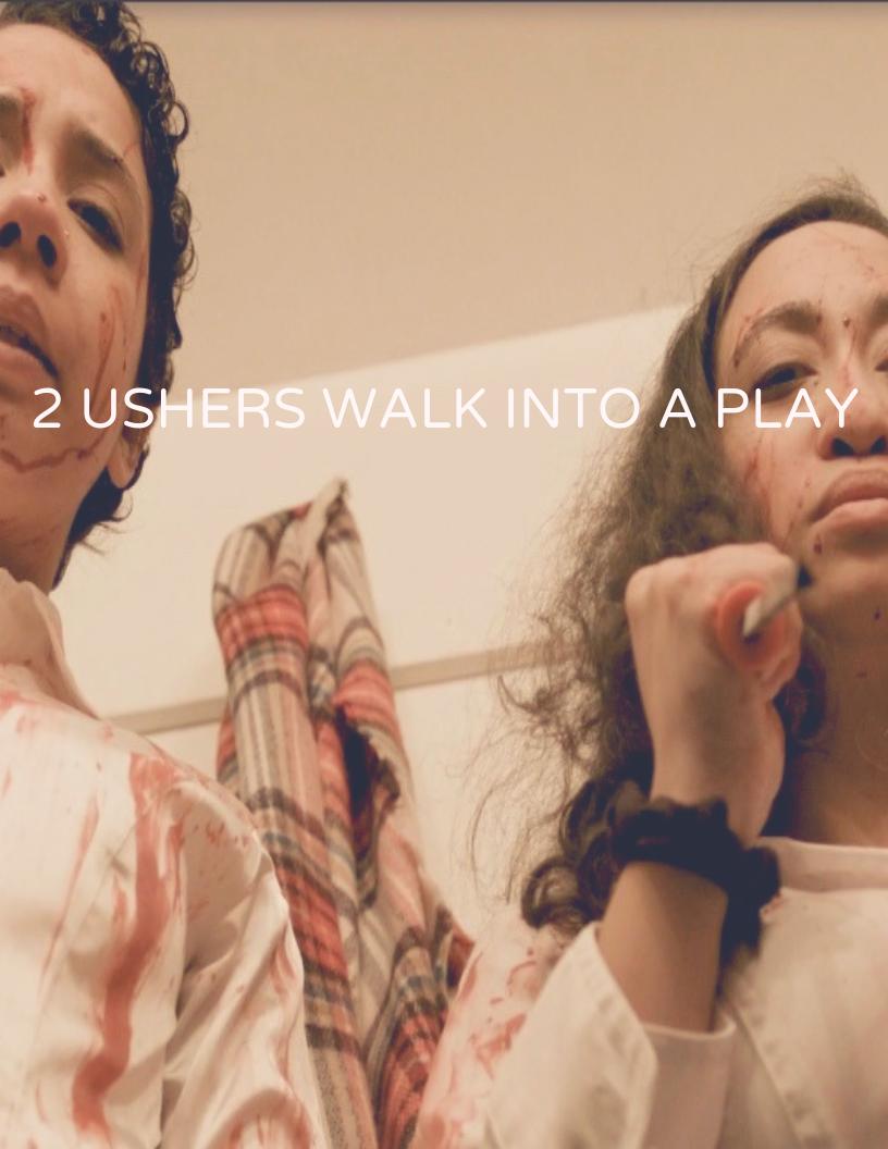 2 Ushers Walk Into a Play
