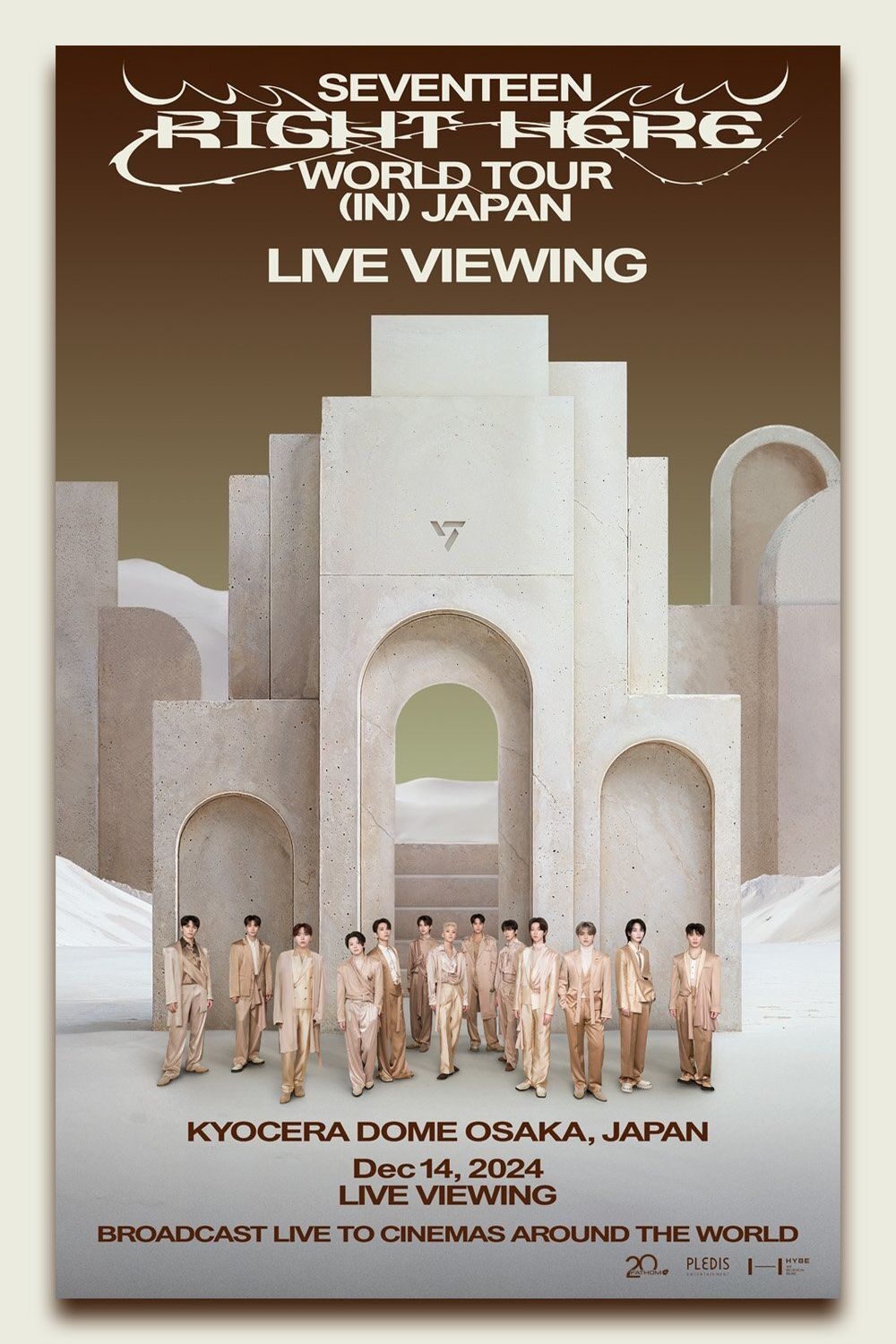SEVENTEEN RIGHT HERE WORLD TOUr in JAPAN: LIVE VIEWING