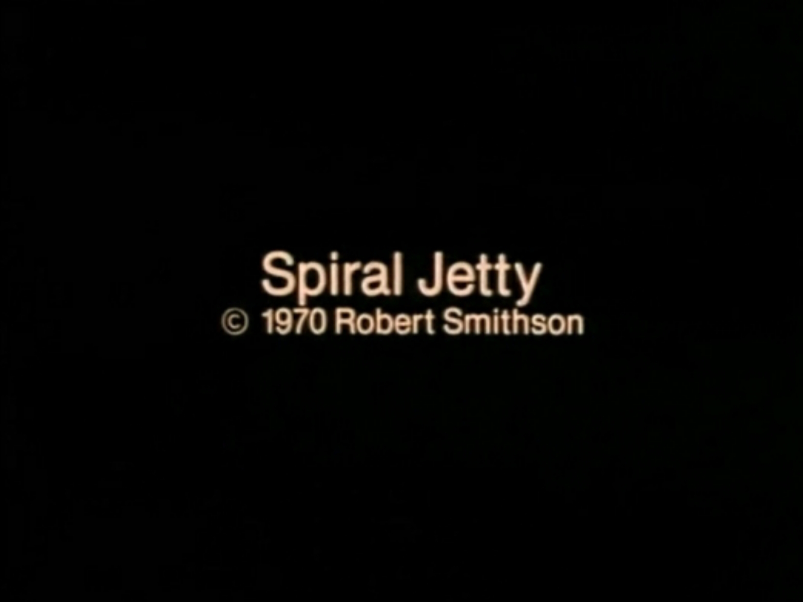 Spiral Jetty