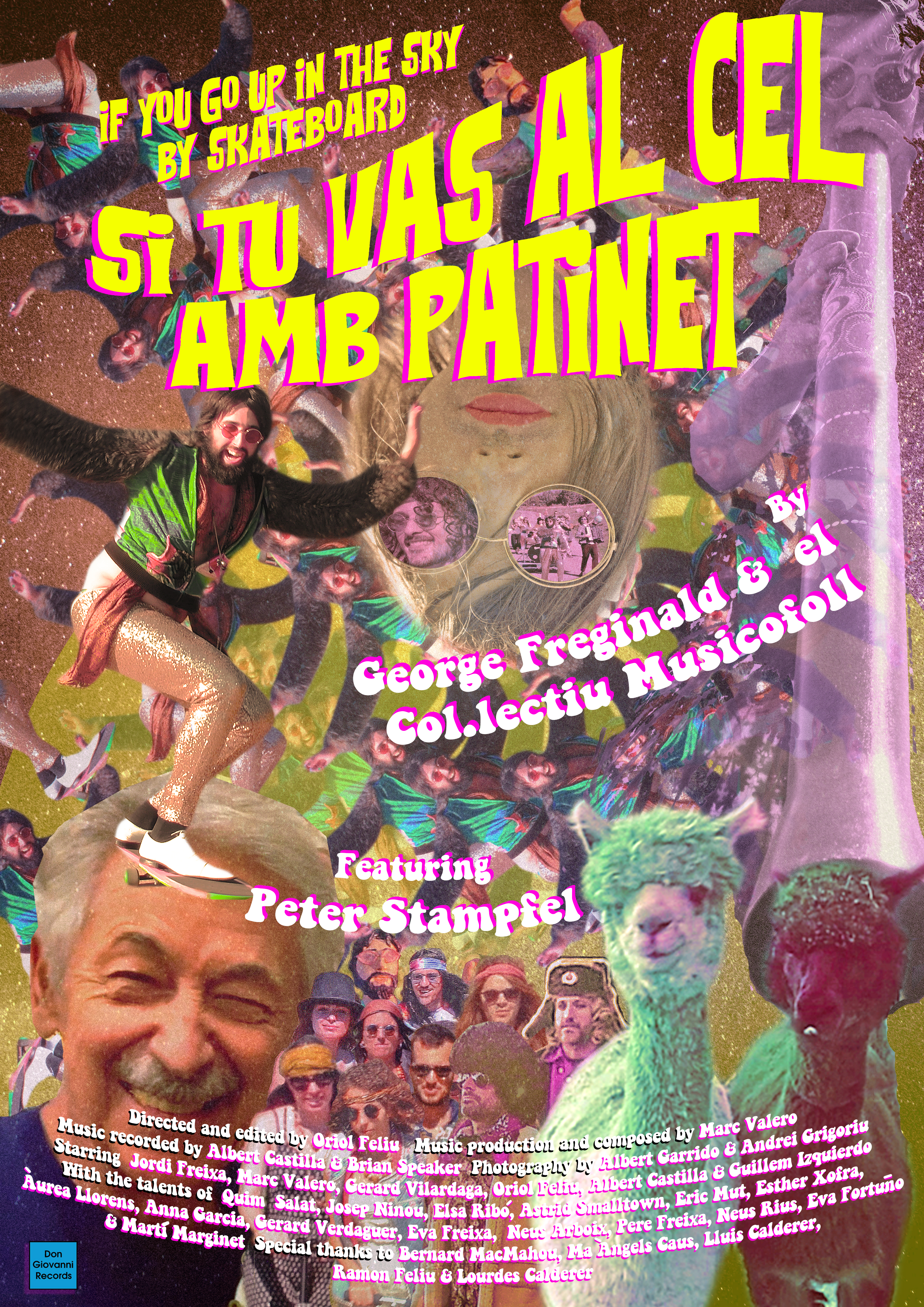 Peter Stampfel & The Folly Collective: Si Tu Vas Al Cel Amb Patinet