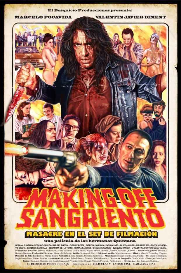 Making off Sangriento: Masacre en el set de Filmación
