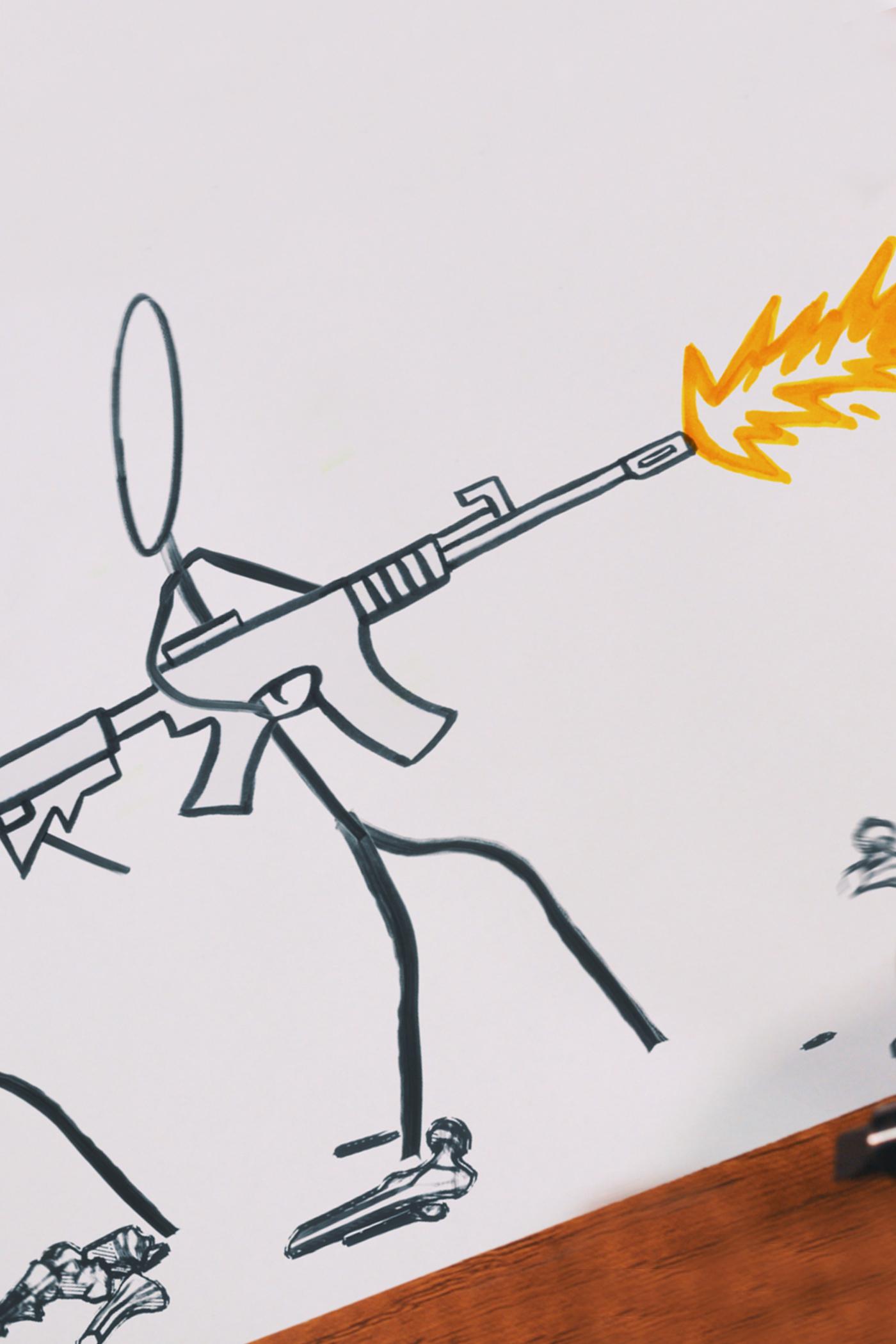 Stick Figure War