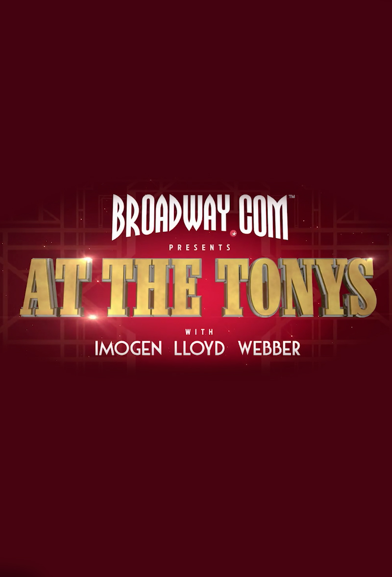 At the Tonys with Imogen Lloyd Webber
