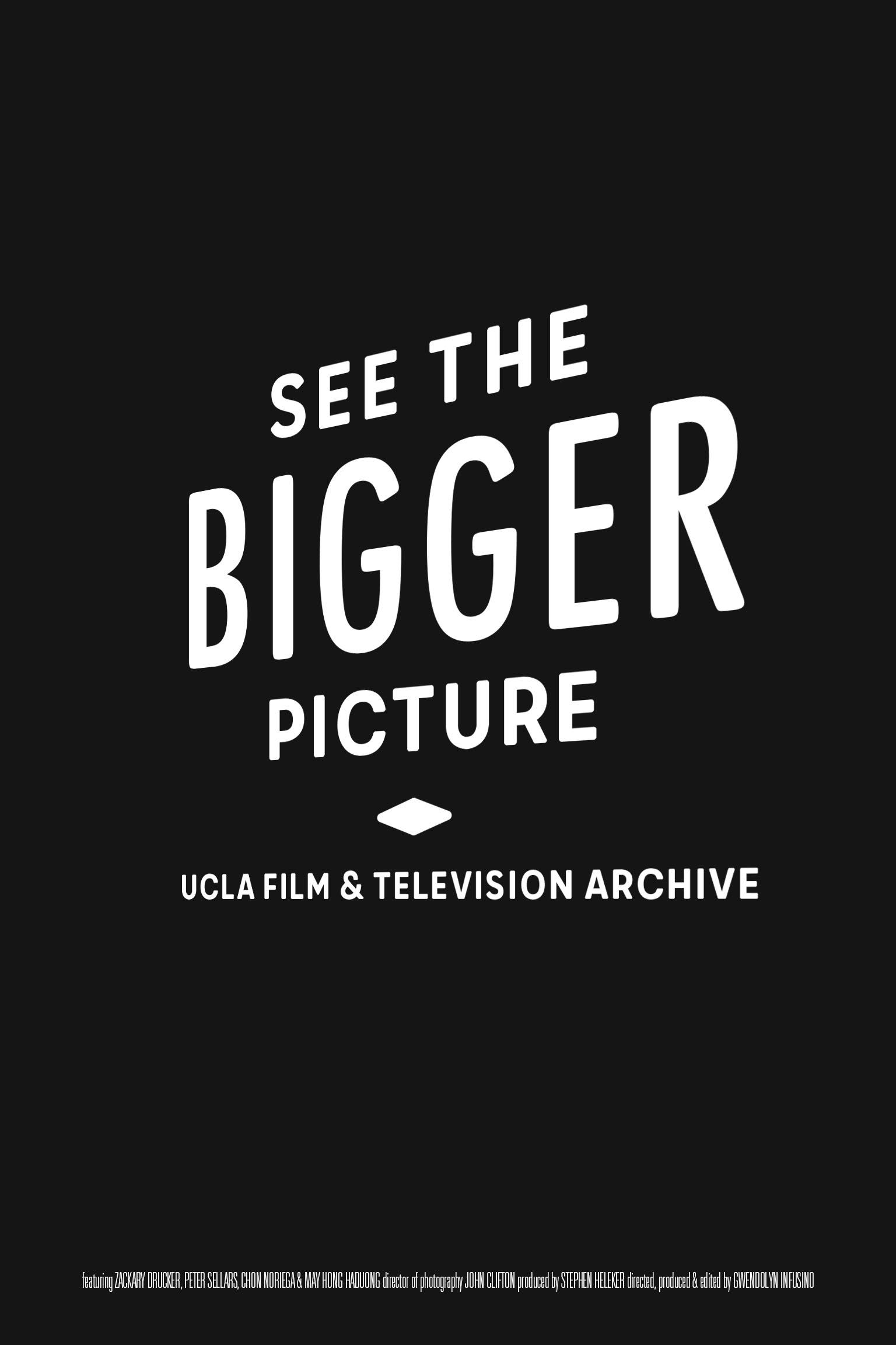 See the Bigger Picture