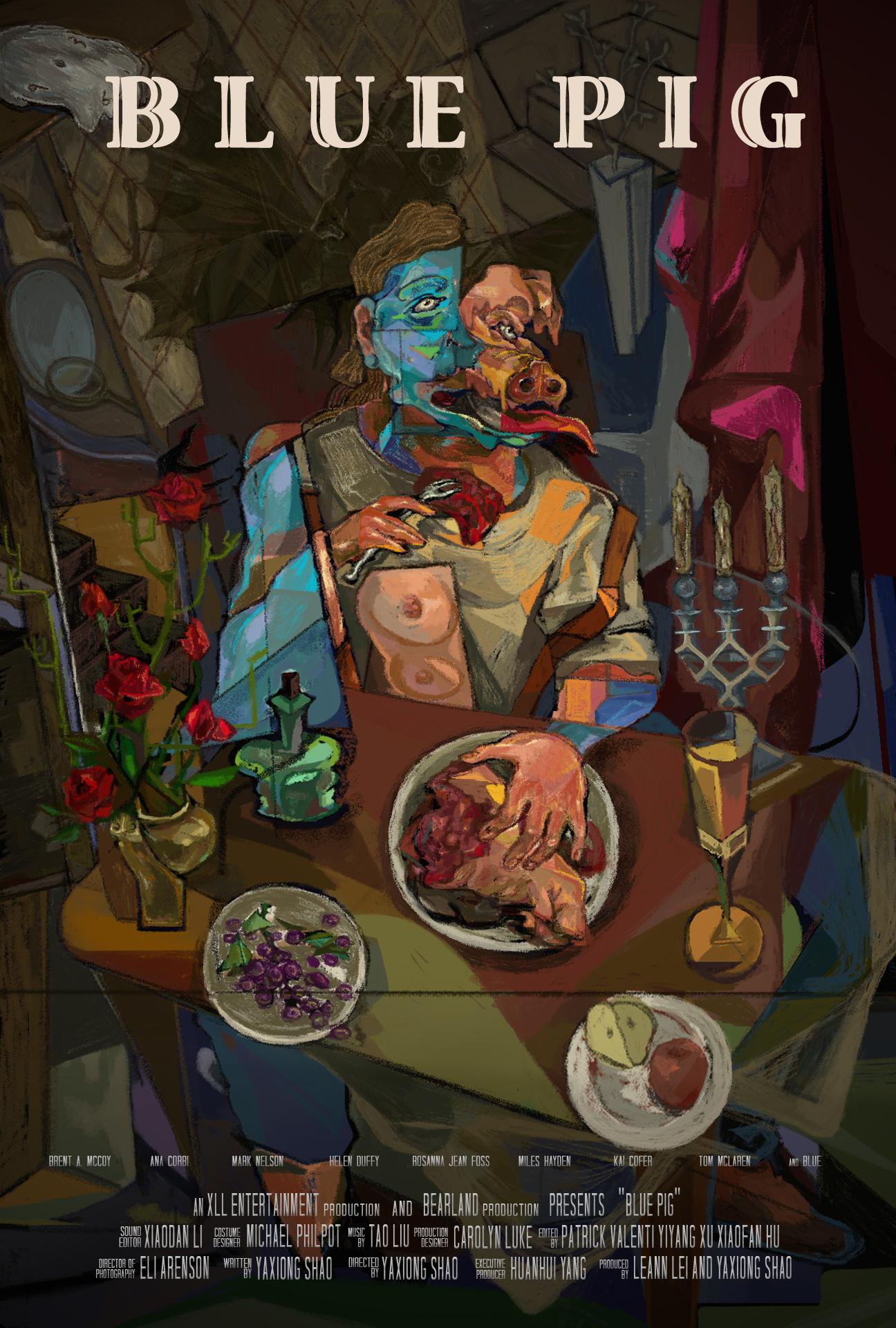 Blue Pig