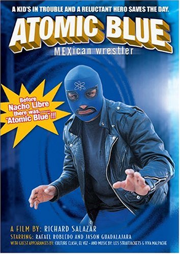 Atomic Blue Mexican Wrestler