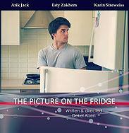 The picture on the fridge