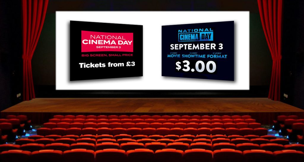 National Cinema Day Is Success Across UK and US