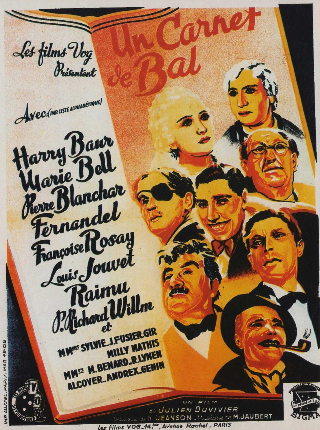 Un carnet de bal