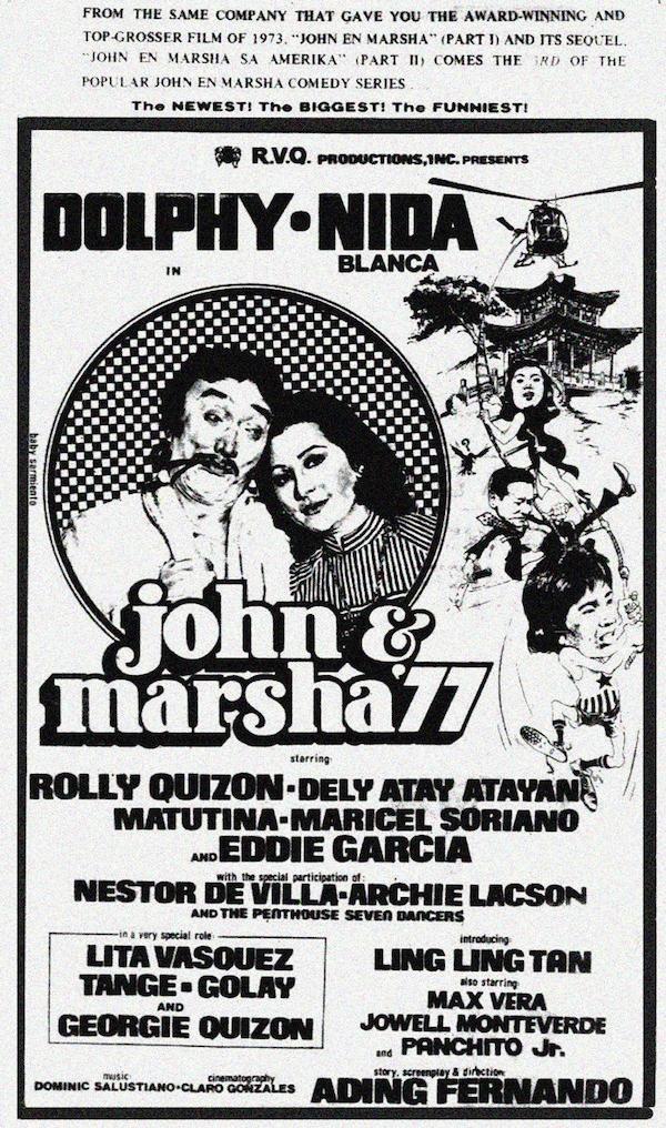 John and Marsha '77