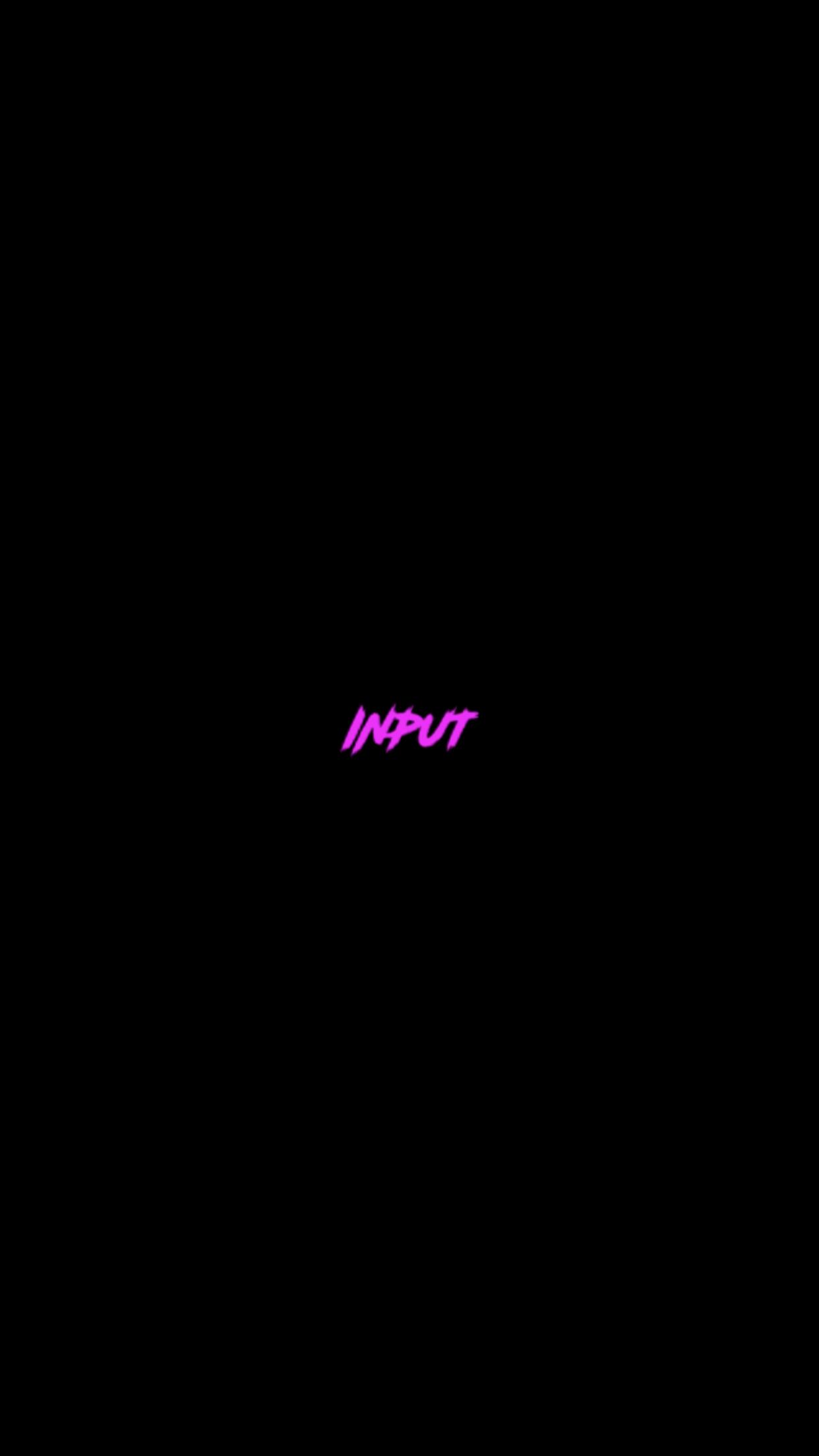 Input