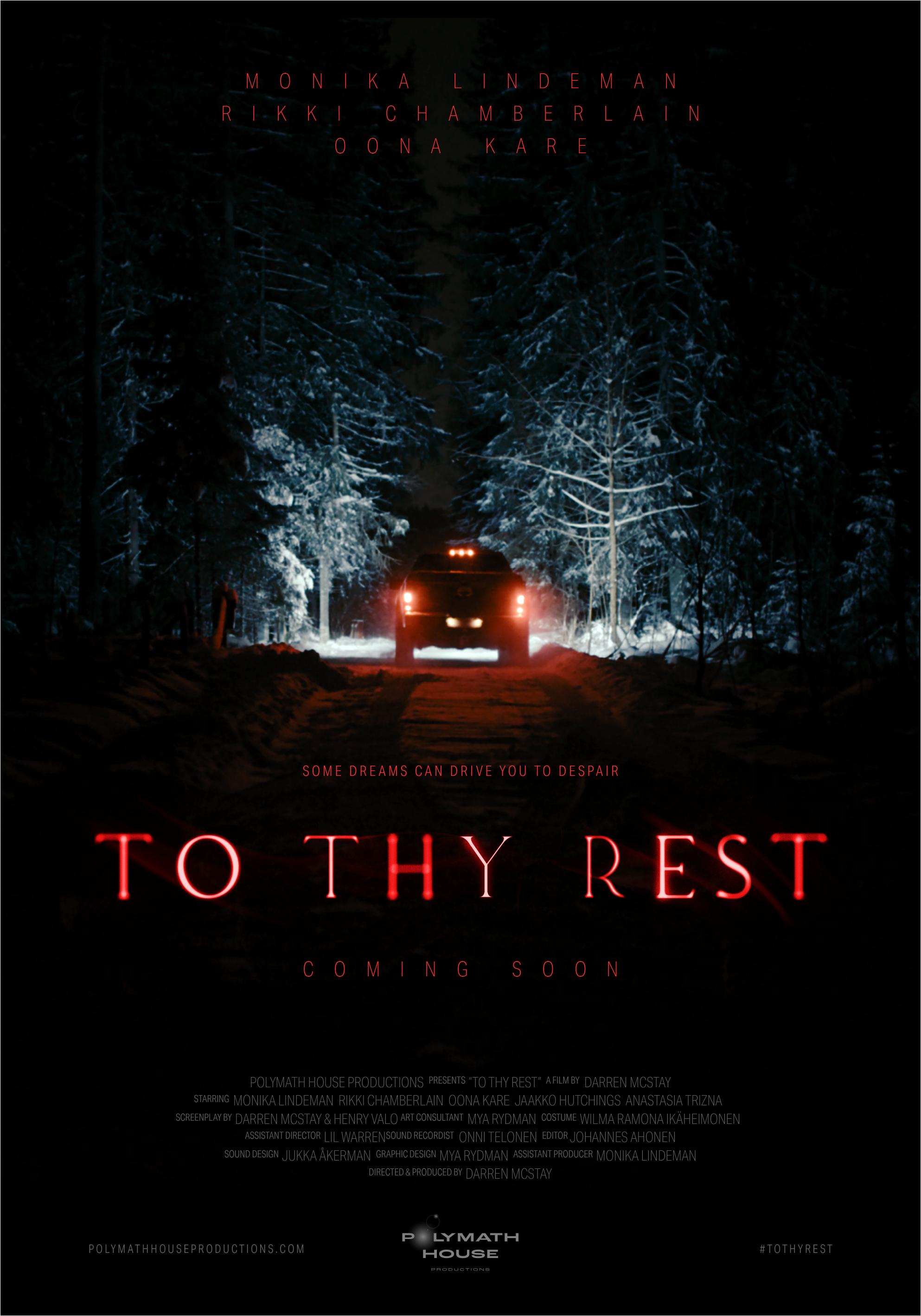 To Thy Rest
