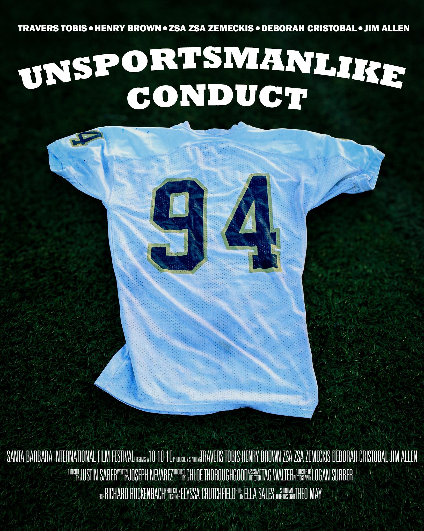 Unsportsmanlike Conduct